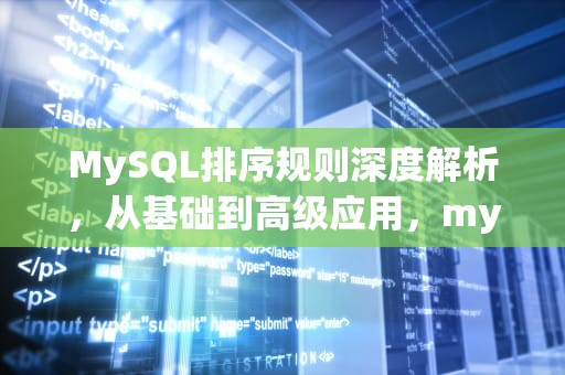 MySQL排序规则深度解析，从基础到高级应用，mysql排序规则怎么选