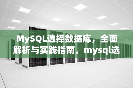 MySQL选择数据库，全面解析与实践指南，mysql选择数据库的命令