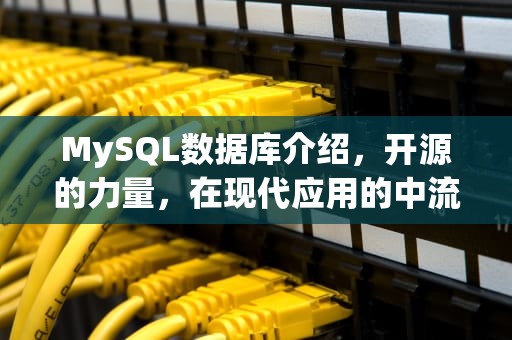 MySQL数据库介绍，开源的力量，在现代应用的中流砥柱，MySQL数据库介绍