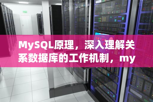MySQL原理，深入理解关系数据库的工作机制，mysql原理和运行机制