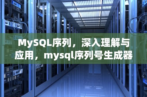 MySQL序列，深入理解与应用，mysql序列号生成器