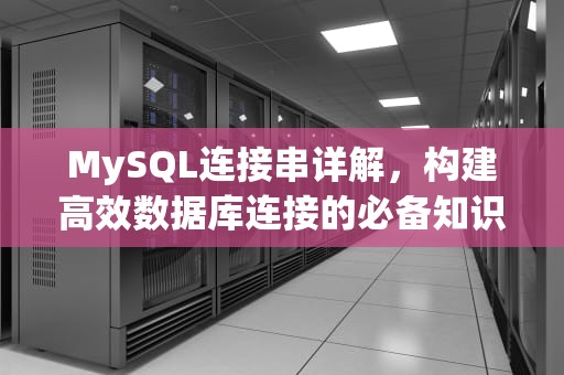 MySQL连接串详解，构建高效数据库连接的必备知识，mysql连接串格式
