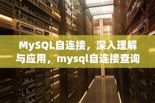 MySQL自连接，深入理解与应用，mysql自连接查询的sql语句