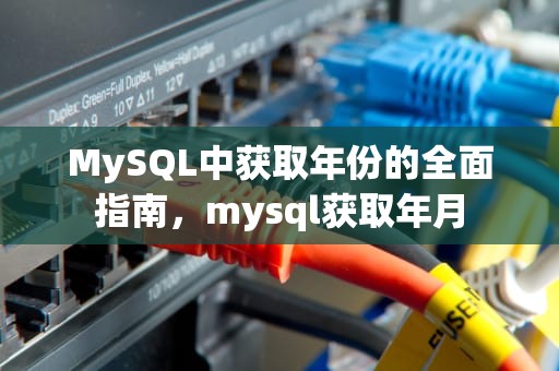 MySQL中获取年份的全面指南，mysql获取年月