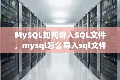 MySQL如何导入SQL文件，mysql怎么导入sql文件命令