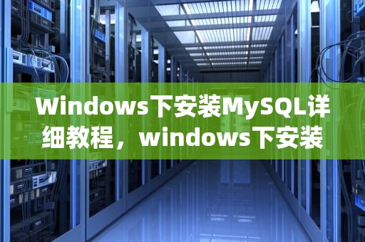 Windows下安装MySQL详细教程，windows下安装mysql的命令