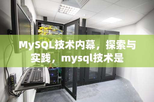 MySQL技术内幕，探索与实践，mysql技术是
