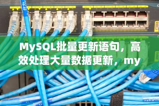 MySQL批量更新语句，高效处理大量数据更新，mysql批量更新语句sql