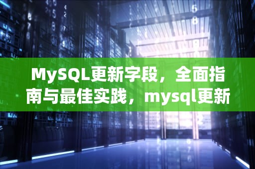 MySQL更新字段，全面指南与最佳实践，mysql更新字段类型语句