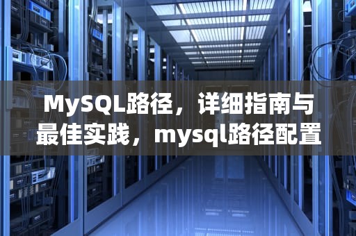 MySQL路径，详细指南与最佳实践，mysql路径配置