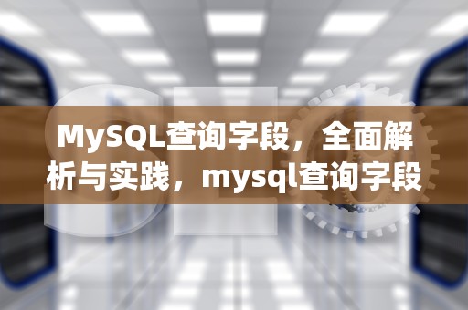 MySQL查询字段，全面解析与实践，mysql查询字段长度大于10