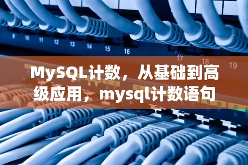 MySQL计数，从基础到高级应用，mysql计数语句