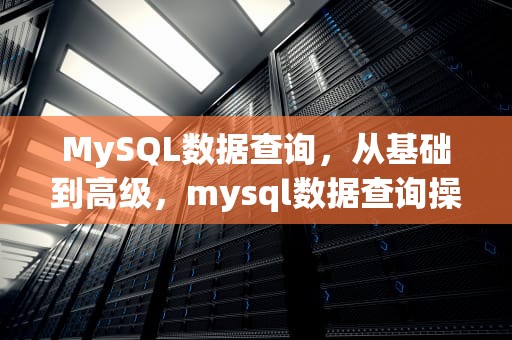 MySQL数据查询，从基础到高级，mysql数据查询操作