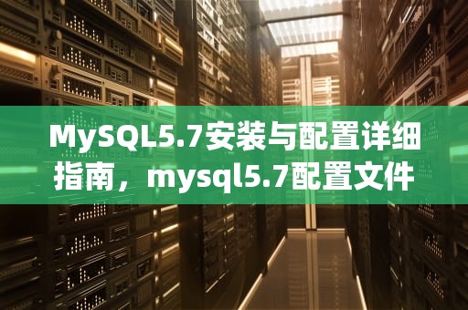 MySQL5.7安装与配置详细指南，mysql5.7配置文件