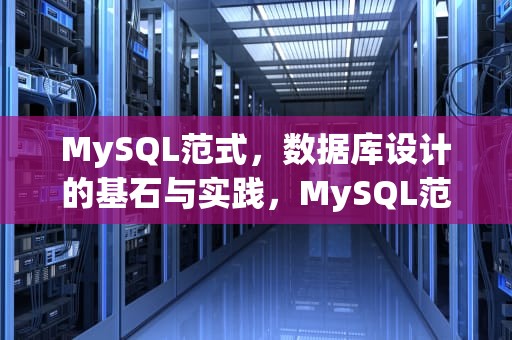 MySQL范式，数据库设计的基石与实践，MySQL范式