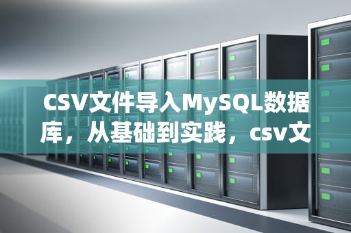 CSV文件导入MySQL数据库，从基础到实践，csv文件导入mysql数据库
