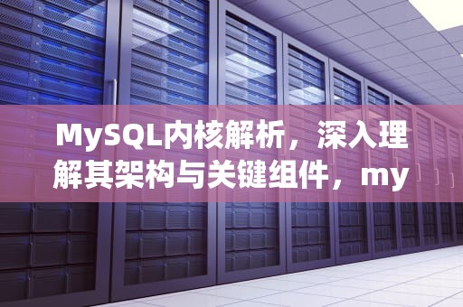 MySQL内核解析，深入理解其架构与关键组件，mysql内核:innodb存储引擎