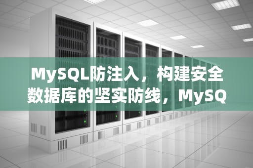 MySQL防注入，构建安全数据库的坚实防线，MySQL防注入