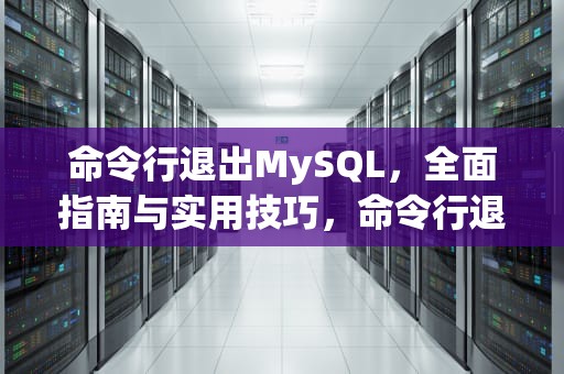 命令行退出MySQL，全面指南与实用技巧，命令行退出python
