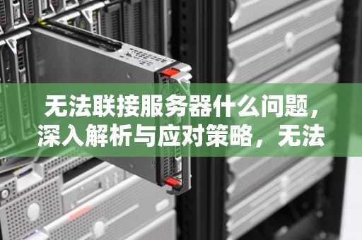 无法联接服务器什么问题，深入解析与应对策略，无法联接服务器什么问题啊