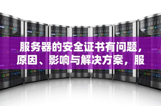 服务器的安全证书有问题，原因、影响与解决方案，服务器的安全证书有问题怎么办