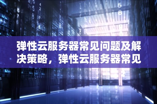 弹性云服务器常见问题及解决策略，弹性云服务器常见问题有哪些