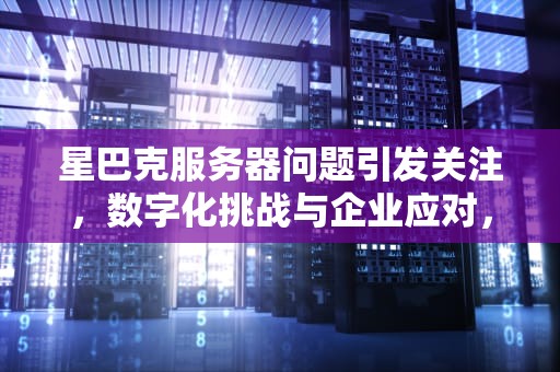 星巴克服务器问题引发关注，数字化挑战与企业应对，星巴克服务器出现问题