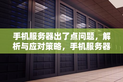 手机服务器出了点问题，解析与应对策略，手机服务器出了点问题了还能修吗