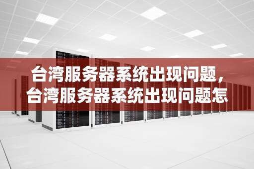 台湾服务器系统出现问题，台湾服务器系统出现问题怎么解决