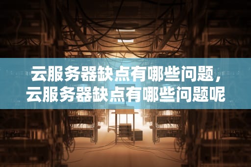 云服务器缺点有哪些问题，云服务器缺点有哪些问题呢