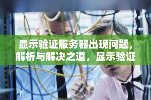 显示验证服务器出现问题，解析与解决之道，显示验证服务器出现问题怎么办