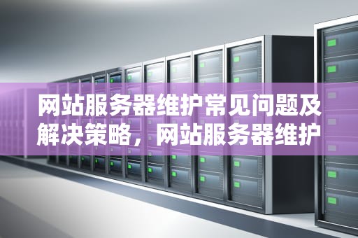 网站服务器维护常见问题及解决策略，网站服务器维护常见问题有哪些