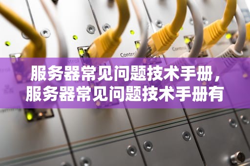 服务器常见问题技术手册，服务器常见问题技术手册有哪些