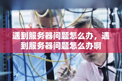 遇到服务器问题怎么办，遇到服务器问题怎么办啊