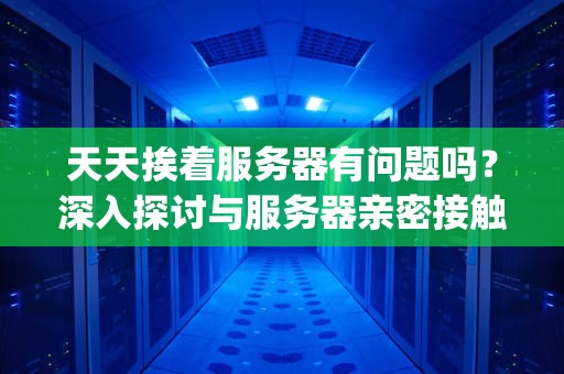 天天挨着服务器有问题吗？深入探讨与服务器亲密接触的利与弊，天天服务器ip客户端