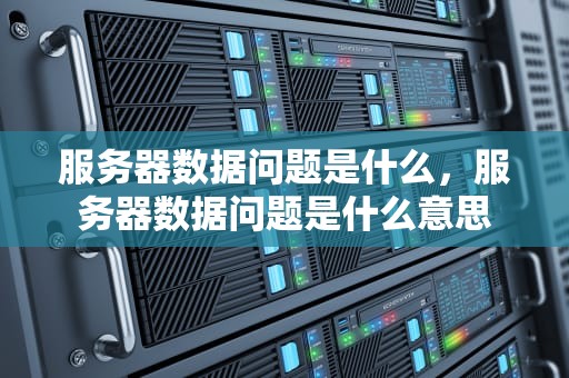 服务器数据问题是什么，服务器数据问题是什么意思