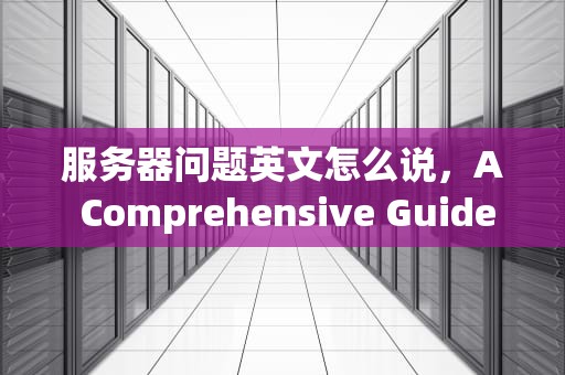 服务器问题英文怎么说，A Comprehensive Guide to Server Issues and Their Solutions，服务器问题英文怎么说呢