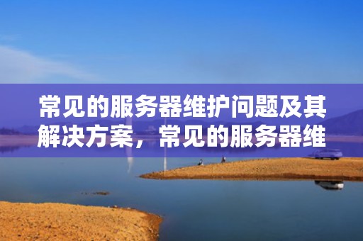 常见的服务器维护问题及其解决方案，常见的服务器维护问题有哪些