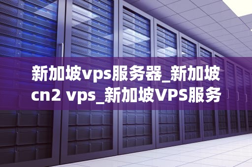 新加坡vps服务器_新加坡cn2 vps_新加坡VPS服务器的优势与应用