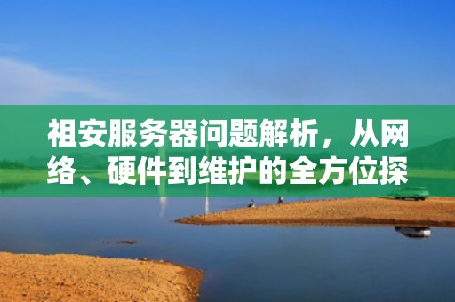 祖安服务器问题解析，从网络、硬件到维护的全方位探讨