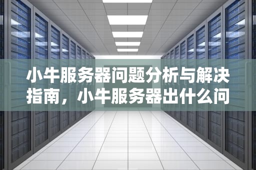 小牛服务器问题分析与解决指南，小牛服务器出什么问题了