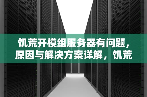 饥荒开模组服务器有问题，原因与解决方案详解，饥荒开模组服务器有问题怎么办