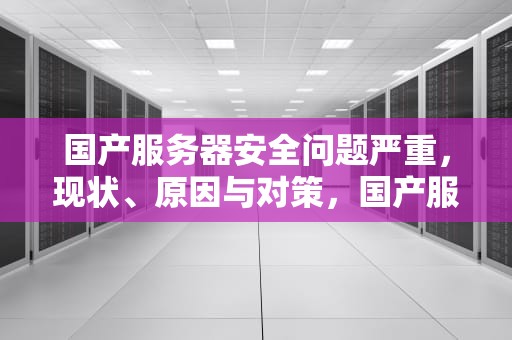 国产服务器安全问题严重，现状、原因与对策，国产服务器安全问题严重吗
