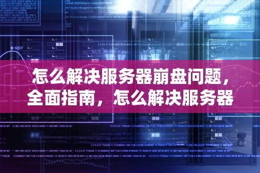 怎么解决服务器崩盘问题，全面指南，怎么解决服务器崩盘问题呢