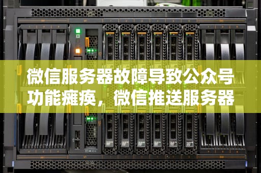 微信服务器故障导致公众号功能瘫痪，微信推送服务器出问题怎么办