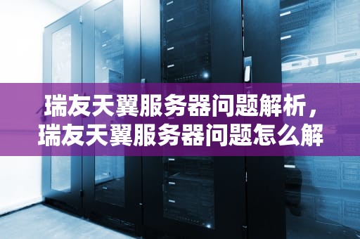 瑞友天翼服务器问题解析，瑞友天翼服务器问题怎么解决