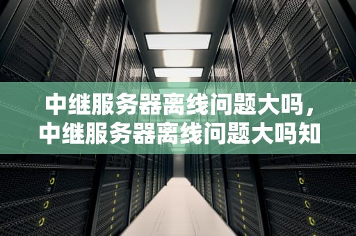 中继服务器离线问题大吗，中继服务器离线问题大吗知乎
