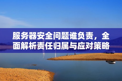 服务器安全问题谁负责，全面解析责任归属与应对策略，服务器安全问题谁负责解决