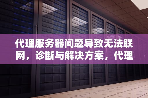 代理服务器问题导致无法联网，诊断与解决方案，代理服务器问题无法联网怎么办