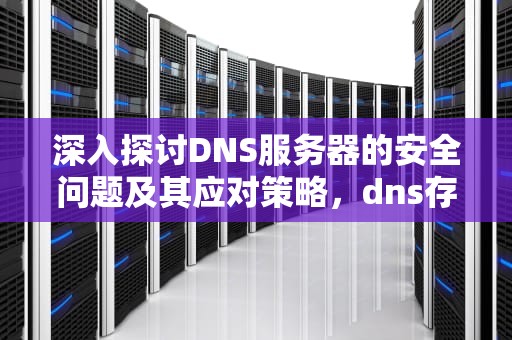 深入探讨DNS服务器的安全问题及其应对策略，dns存在的安全风险及应对策略